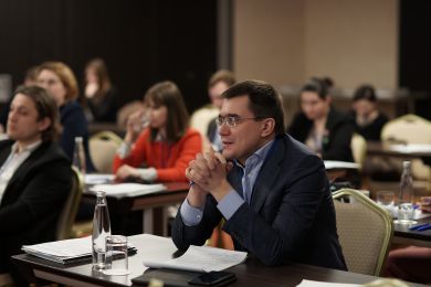 Фото Кравцова Алексея с конференции ИНВЕСТИЦИИ В АПК И ПРОДОВОЛЬСТВИЕ 16 апреля 2019 г.